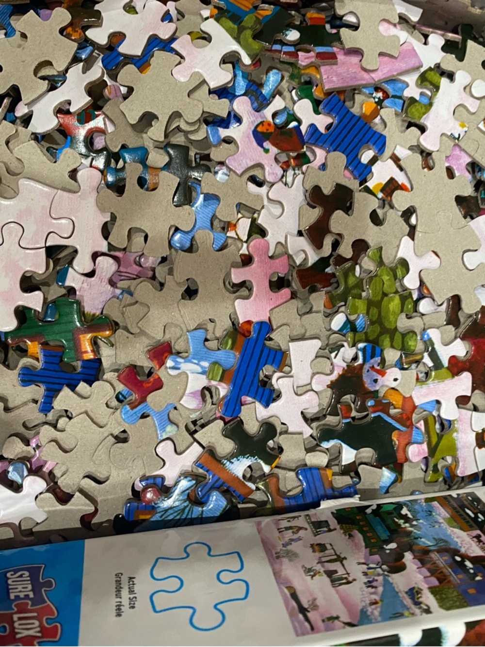 1000-Piece Puzzle - lot of 2 - Picture 4 of 5